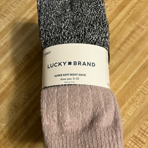 🌸Lucky🍀Brand Cozy Boot Socks - Picture 2 of 4